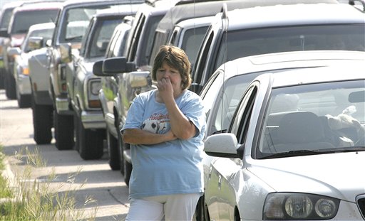 Houston-Area Evacuees Face Gas Shortages