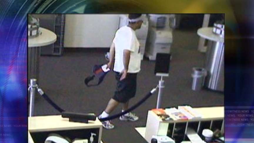 Police Search for Bank Robber