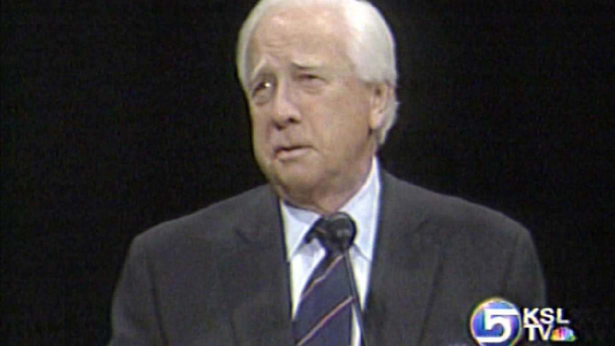 Author David McCollough in Utah Today