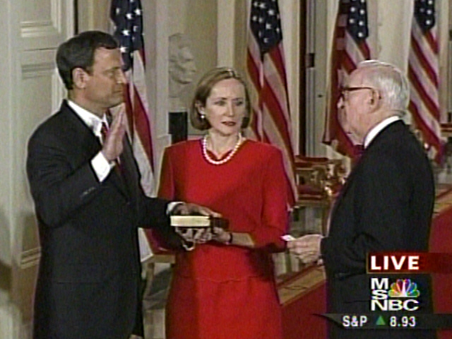 Roberts Sworn In As Chief Justice