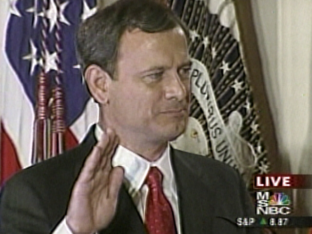 Roberts Sworn In As Chief Justice