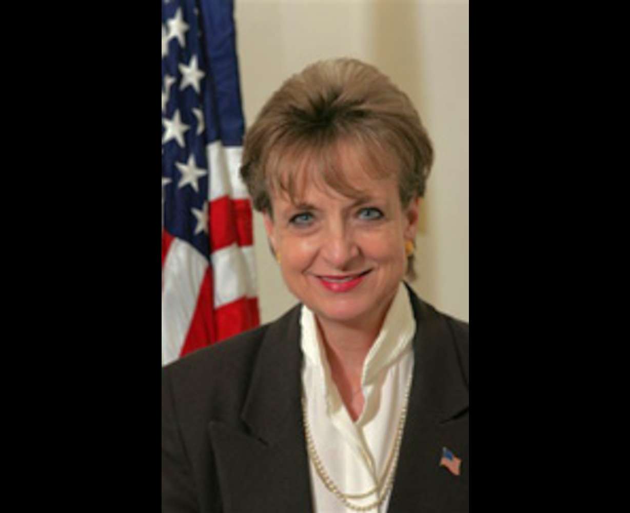 In this photo released by the White House, Harriet Miers is shown in an official portrait.