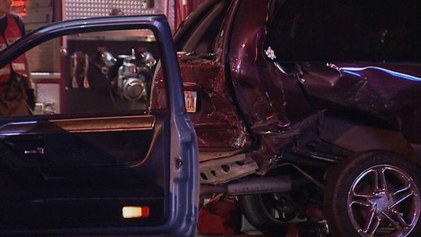 Crash Injures Four People, Including Police Officer