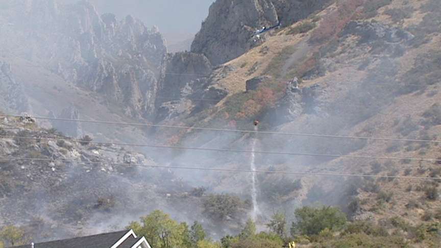 Fire Threatened Homes in Springville