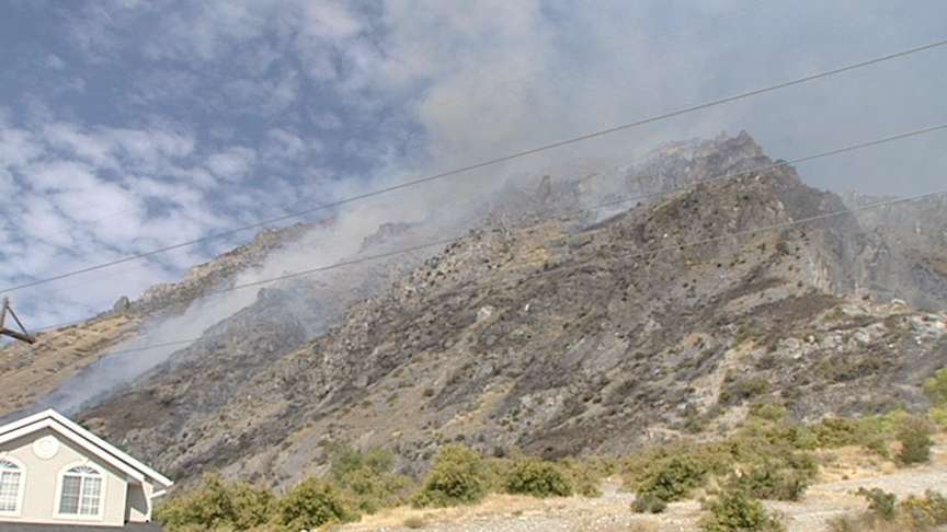 Fire Threatened Homes in Springville