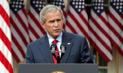 Bush Picks Historic Site to Tout Iraqi Vote