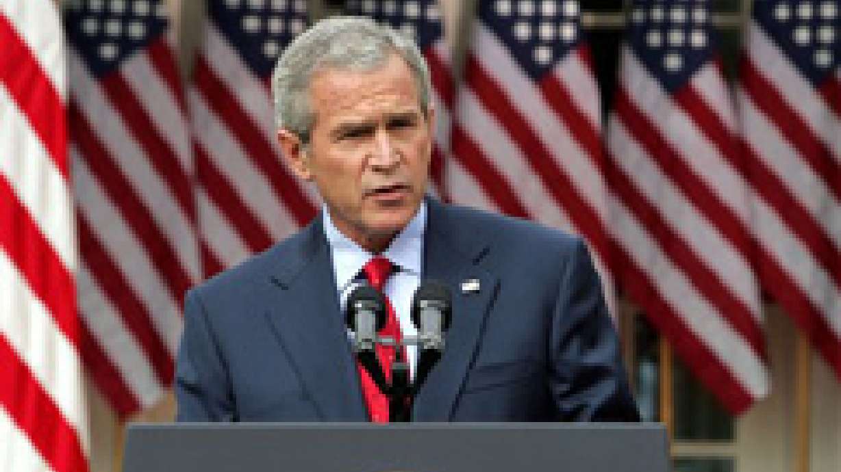 Bush Picks Historic Site to Tout Iraqi Vote