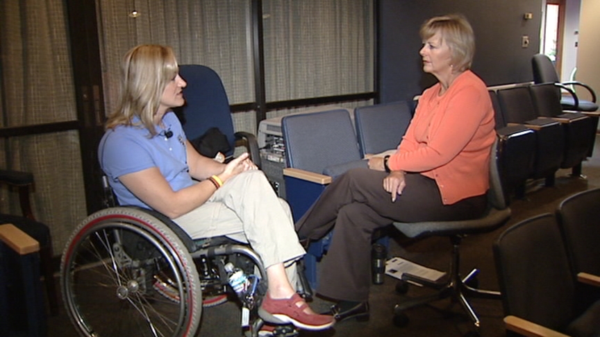 Paralympic Medalist Taking Message to the World