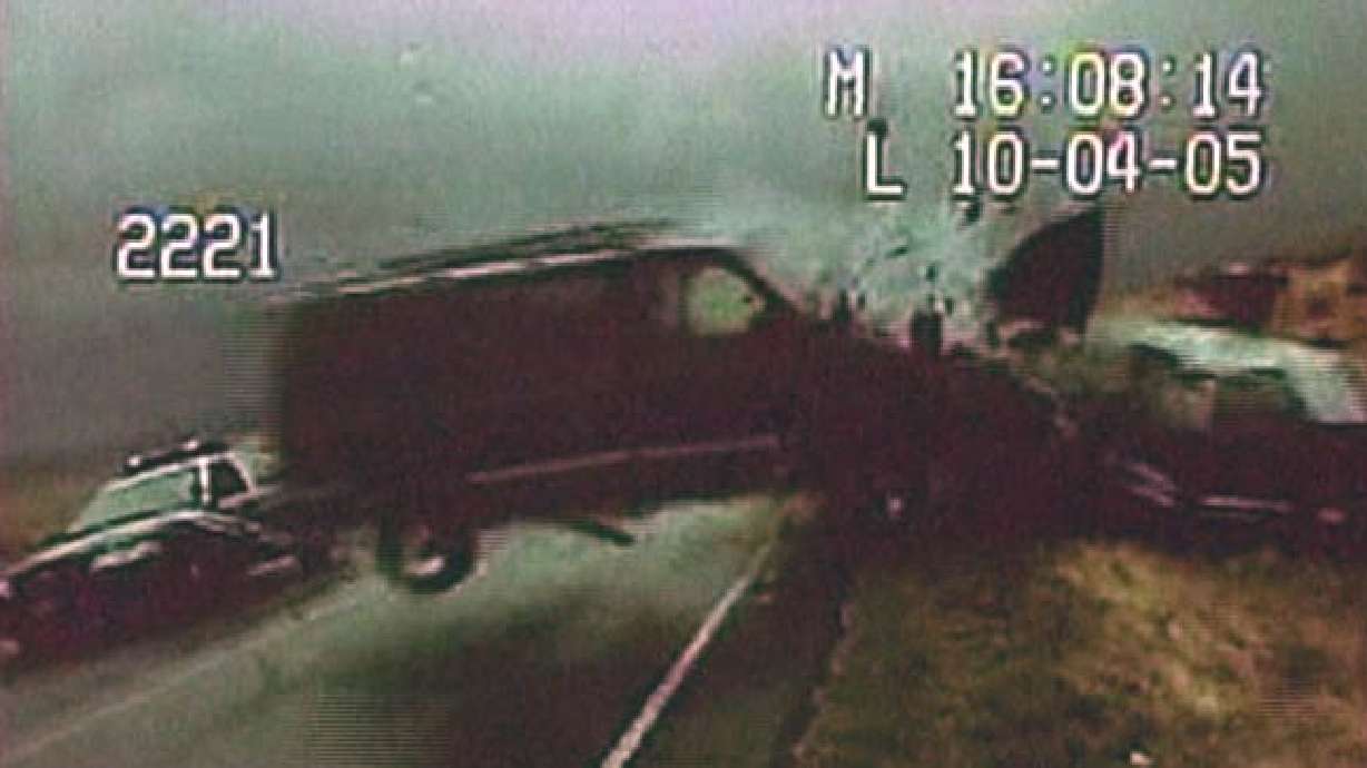 High Speed Chase Ends With Spectacular Crash