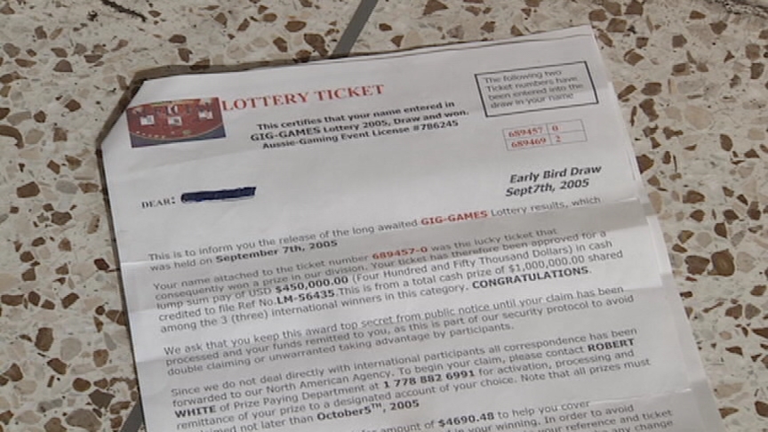 Lottery Scam Making The Rounds In Utah