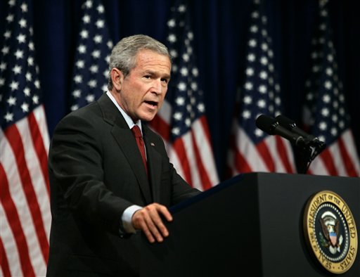 Bush: Radicals Seek to Intimidate World