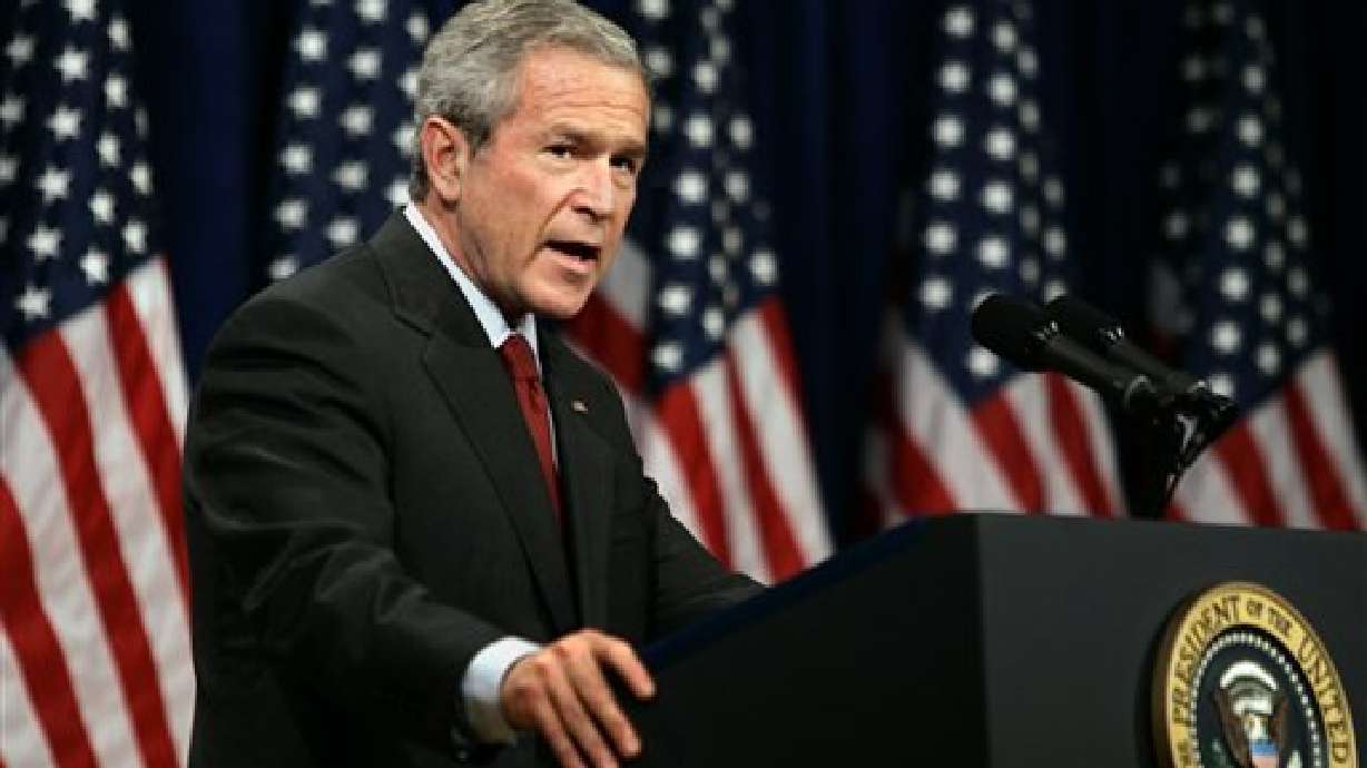 Bush: Radicals Seek to Intimidate World