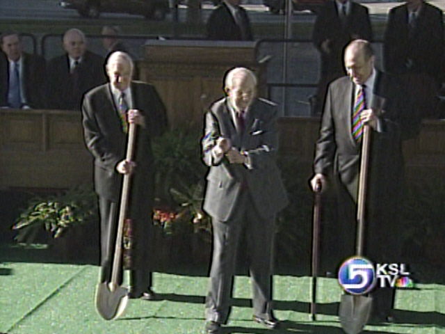 LDS Church Breaks Ground For New History Library