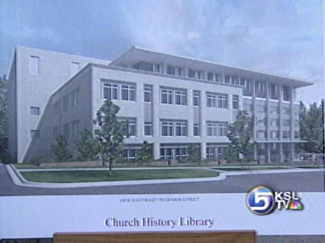 LDS Church Breaks Ground For New History Library