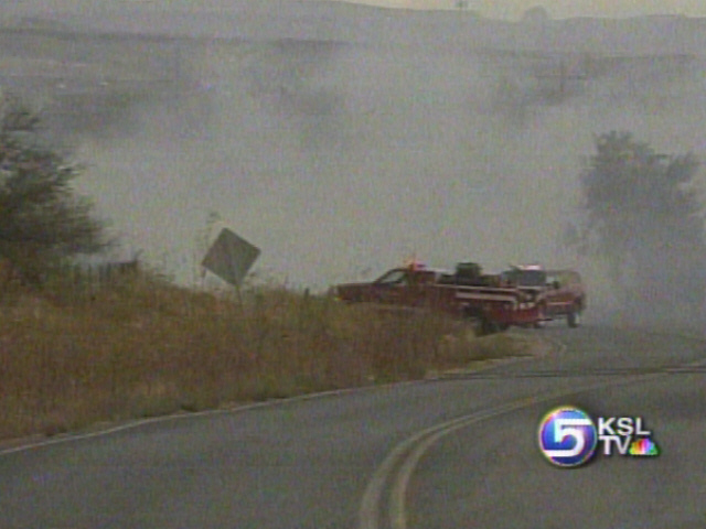 Fire Threatens Homes Near St. George