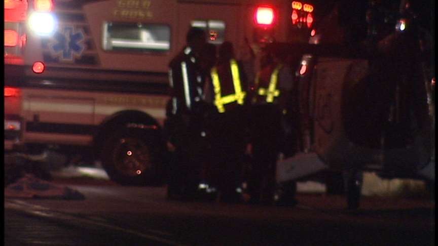 Man Injured in Rollover Crash