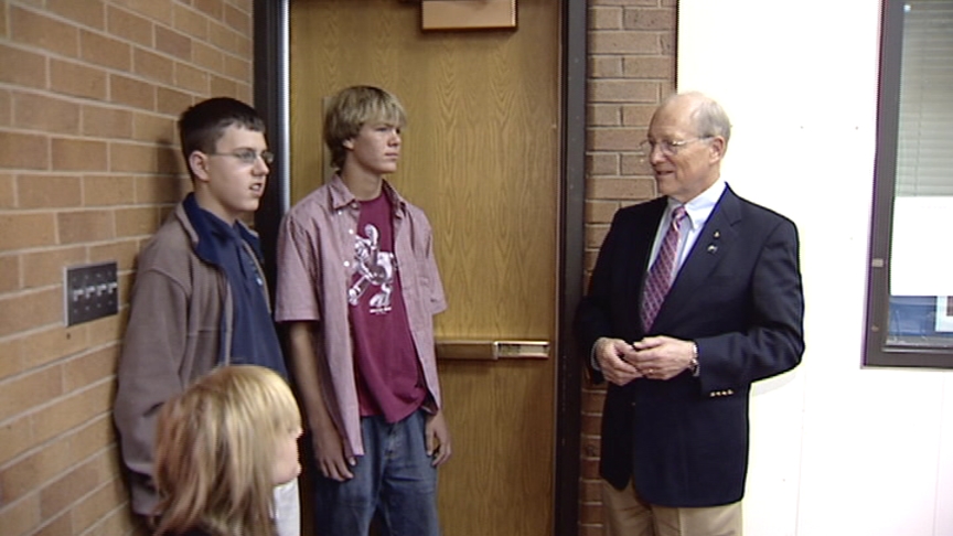 Association of Space Explorers Visit Utah Schools