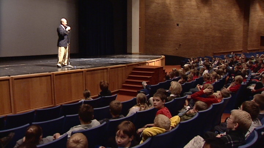 Association of Space Explorers Visit Utah Schools