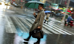 Steady Rain Lingers in Northeast