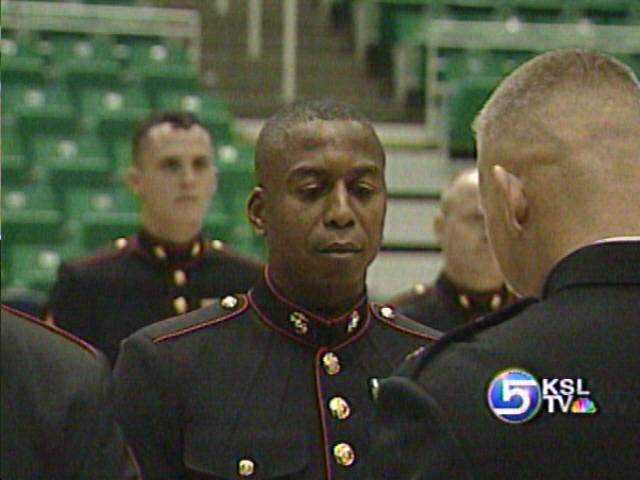 Marine Honored for 20 Years of Service