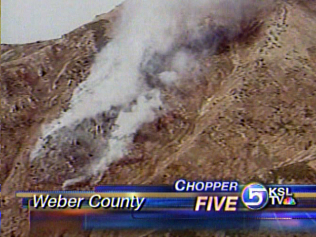 Ogden Wildfire May Have Started From Campfire