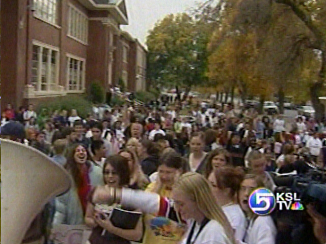 Granite High Students Rally Against Closure