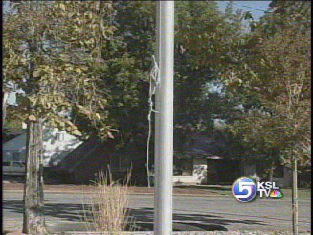 St. George Man Searching for Flag Thief