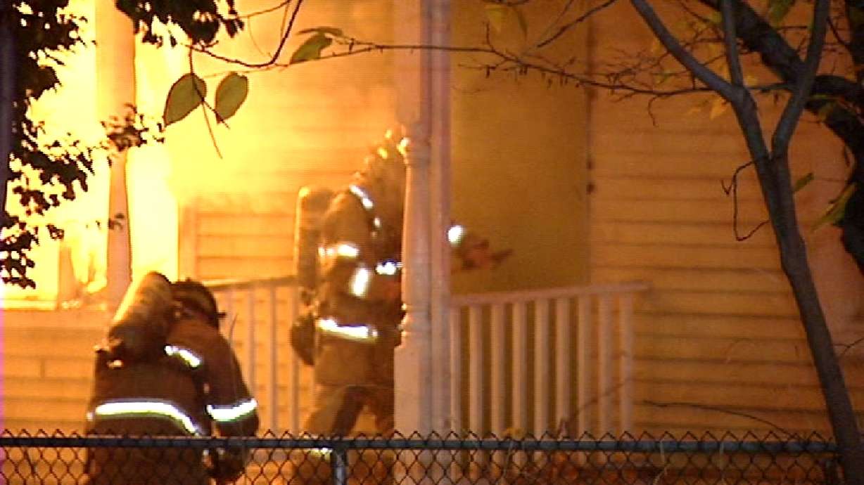 Crews Battle Suspicious Fire at Abandoned Building