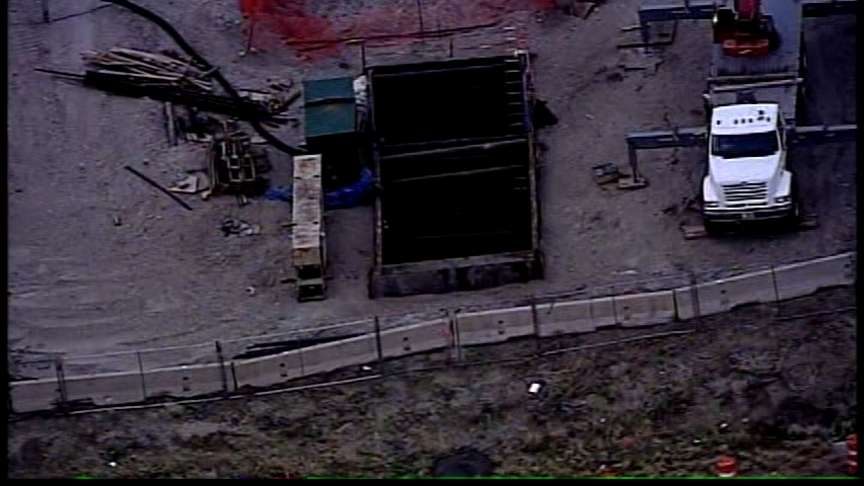 Crews Tunneling Under I-15 for Water Pipes