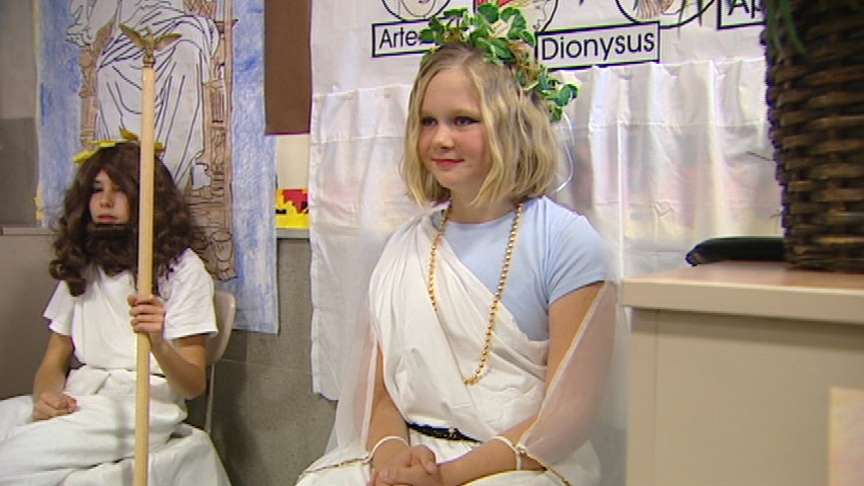 Sixth-Graders Learn About and Become Ancient Figures