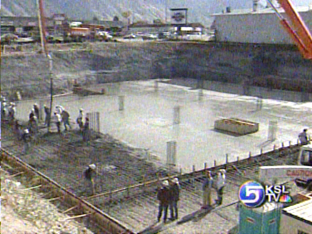 Crews Begin Pouring Foundation for Midtown Village