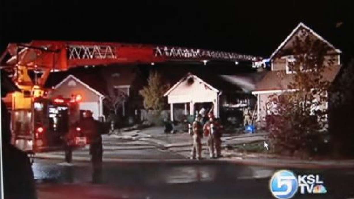 Fire Damages Two West Jordan Homes