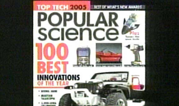 Popular Science Names Best Innovations of 2005