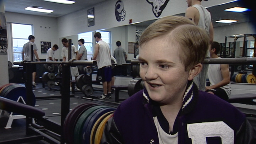 Riverton H.S. Team Manager Honored for Dedication