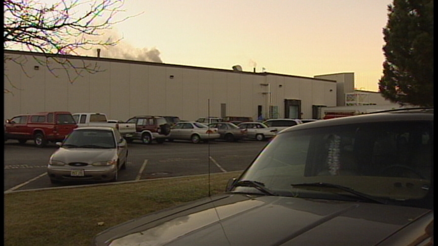 Detergent Factory Catches Fire