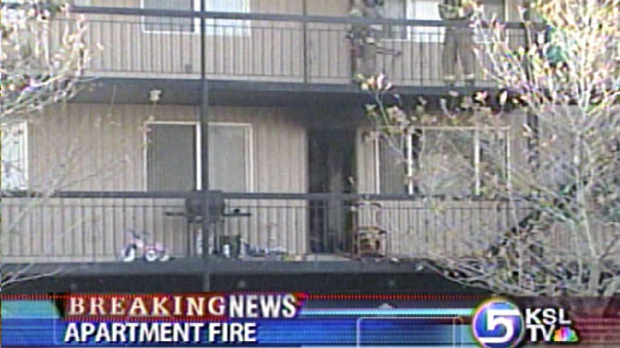 Fire Starts in Apartment Laundry Room