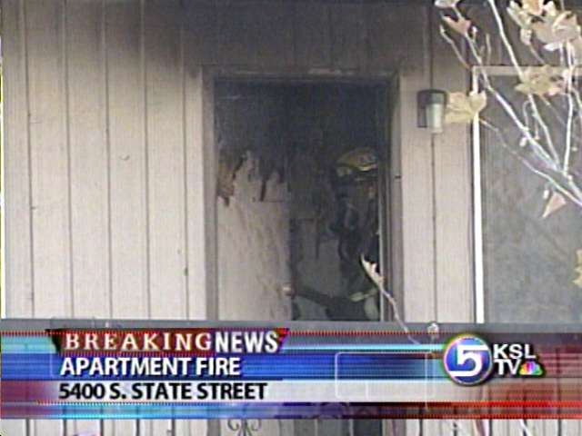 Fire Starts in Apartment Laundry Room