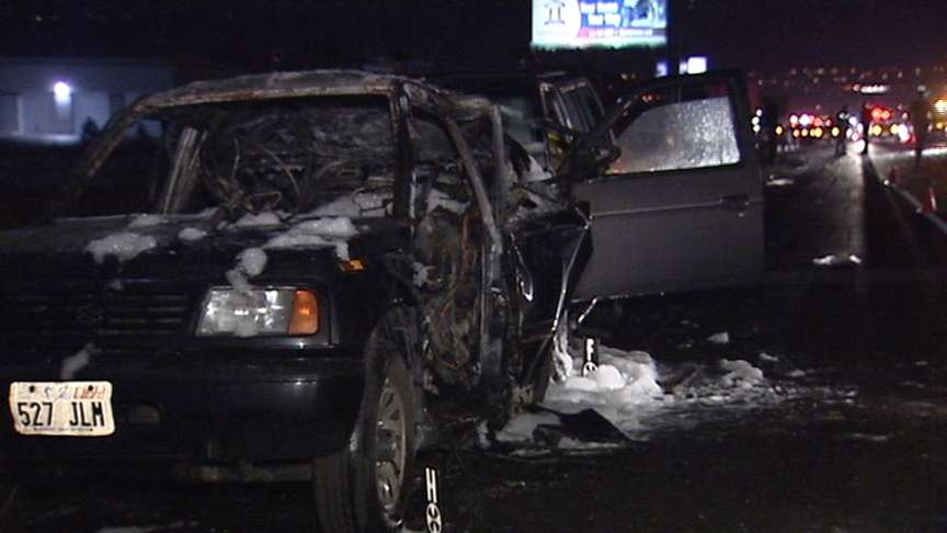 Wreck on I-15 Kills Two People