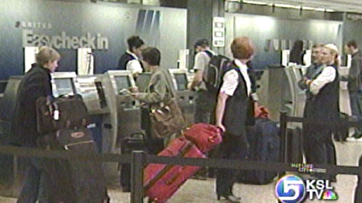 Salt Lake International Airport Seeing Smaller Crowds Today
