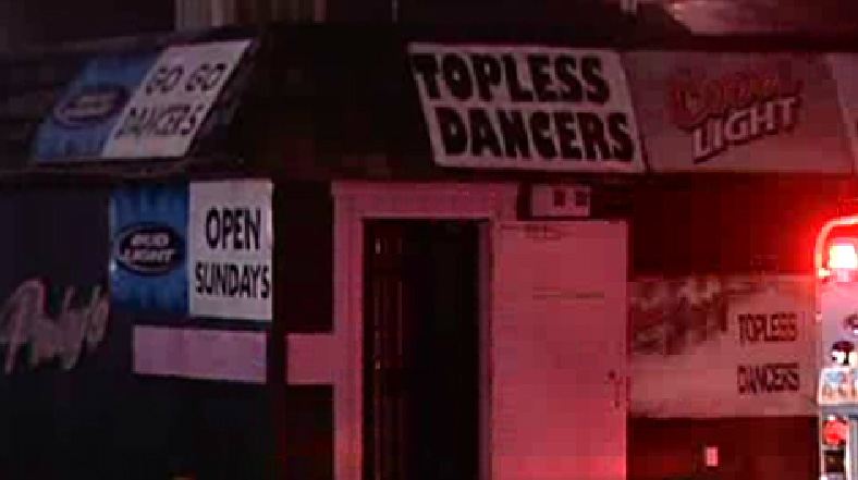 Small Fire Fills Bar with Smoke