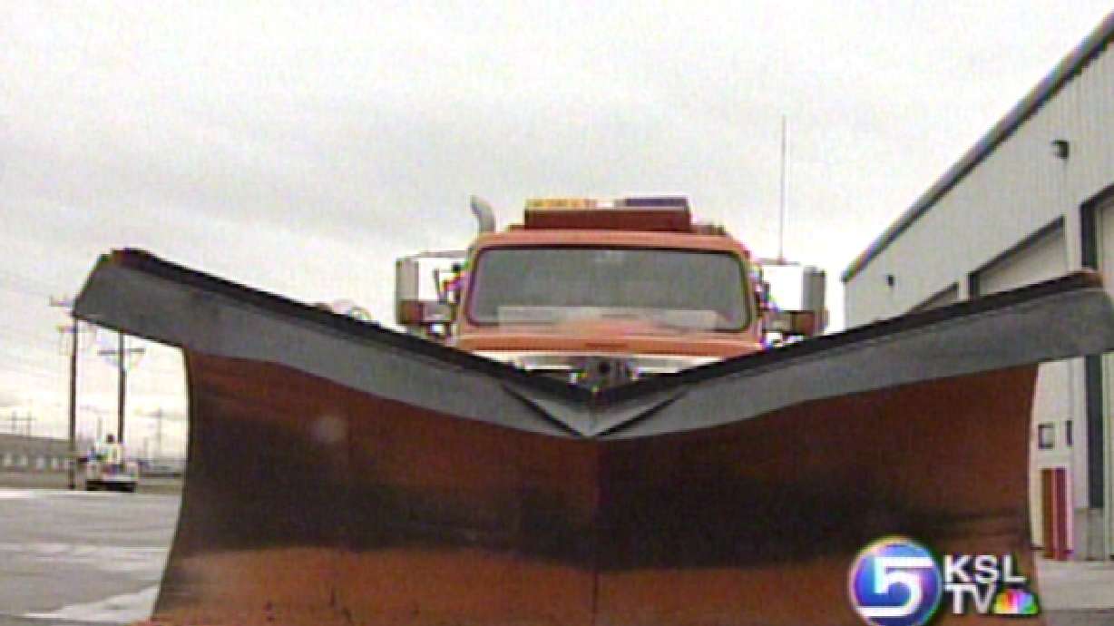 Plow Drivers Prepare for Winter Storm