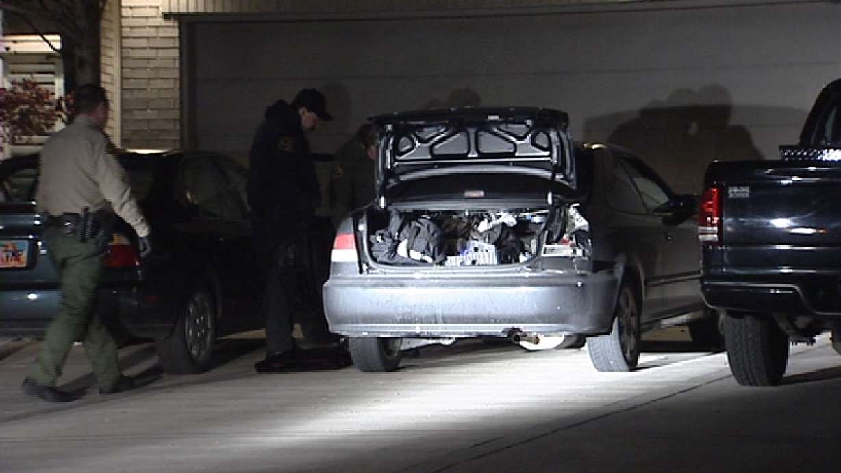 Barefoot Woman Runs From Police