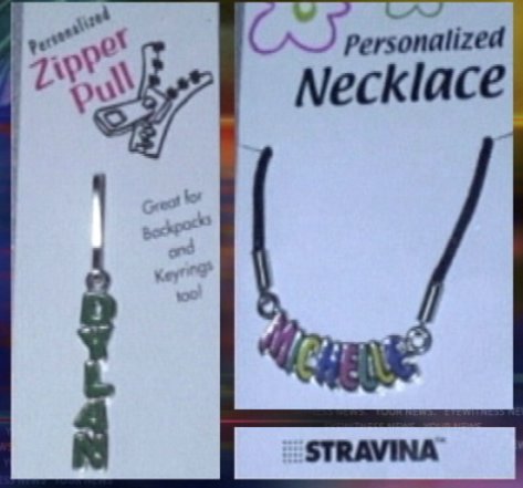 Co. Recalls Kid's Necklaces, Zipper Pulls 