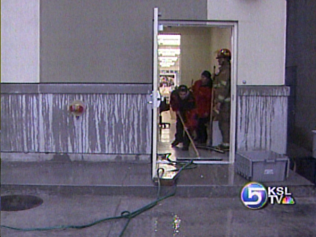 Plumbers Burned by Chemical at Gateway