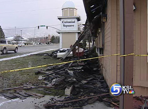 Fire Damages Bountiful Businesses
