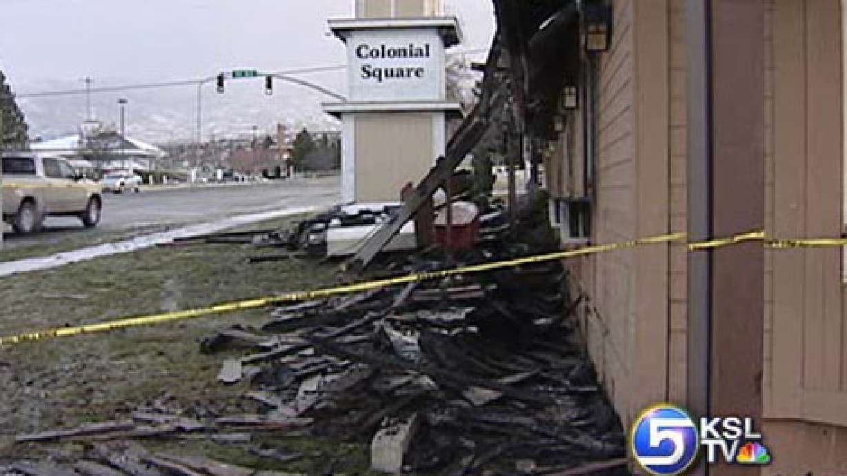 Fire Damages Bountiful Businesses