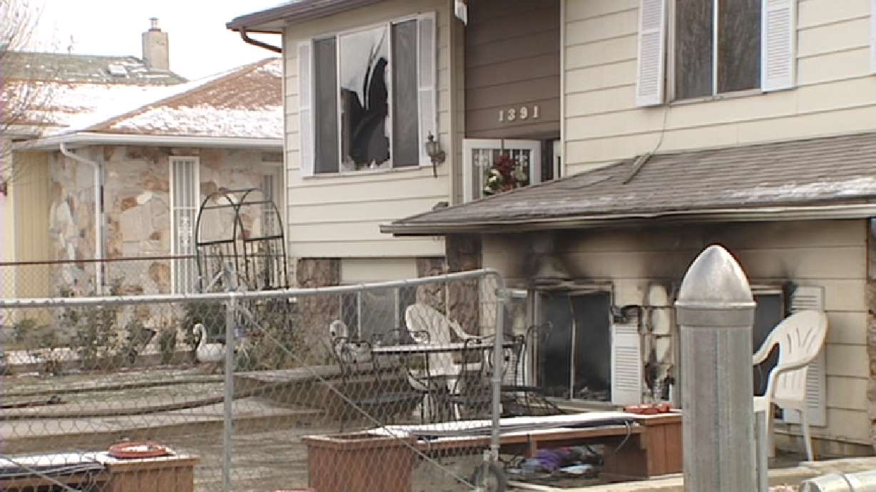 Family Returns to Find Home on Fire