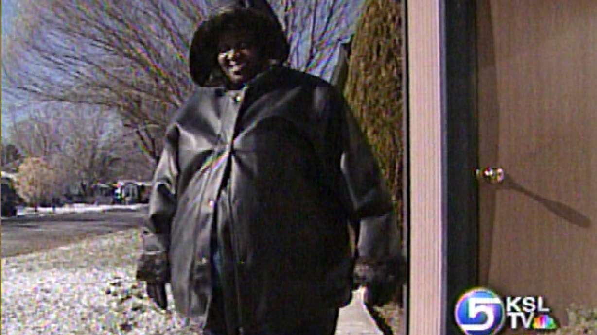Katrina Evacuee Reacts to Snow