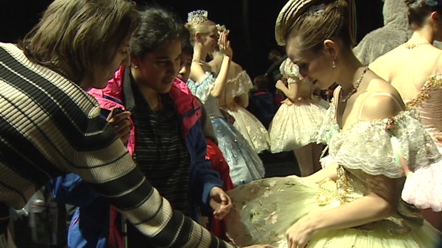 Nutcracker Performs for Deaf and Blind Children