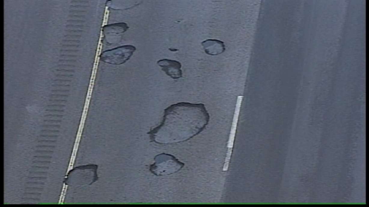 Parley's Pot Holes Unexpected and Costly